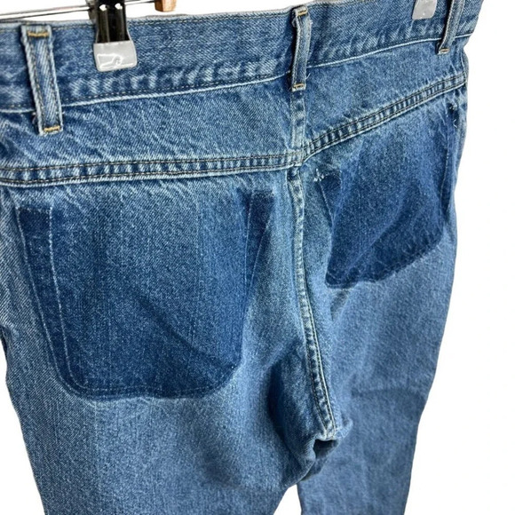 JI OH Straight‎ Leg Denim Jeans with Seam Detail - Picture 4 of 6